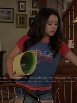 Mariana's crab top on The Fosters