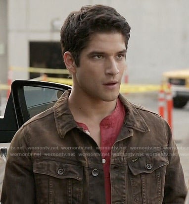 Scott's brown jacket on Teen Wolf