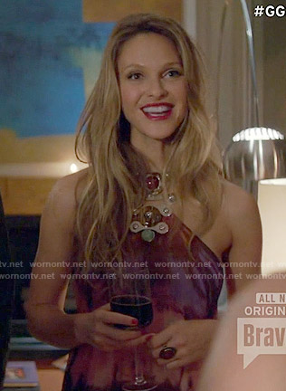 Phoebe's tie dyed maxi dress on Girlfriends Guide to Divorce