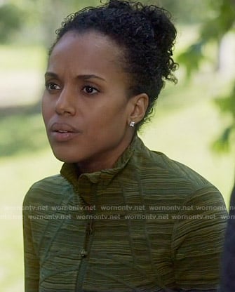 Olivia's marled running jacket on Scandal
