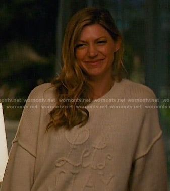 Josslyn's Lets Stay Home Sweater on Mistresses