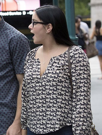 Alex's horse print blouse on Modern Family