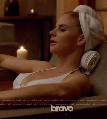 Donna's white bikini top on Suits