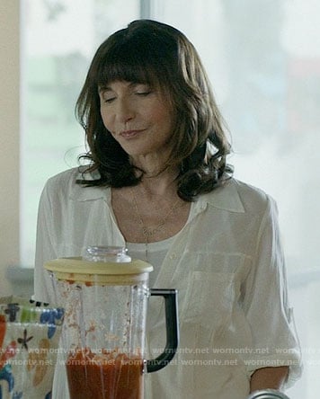 Gail's white shirt on Last Man on Earth