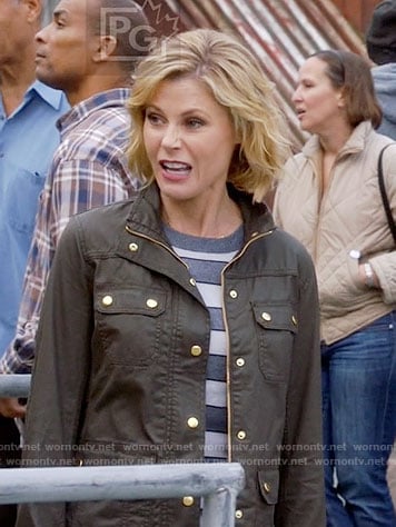 Claire's field jacket on Modern Family