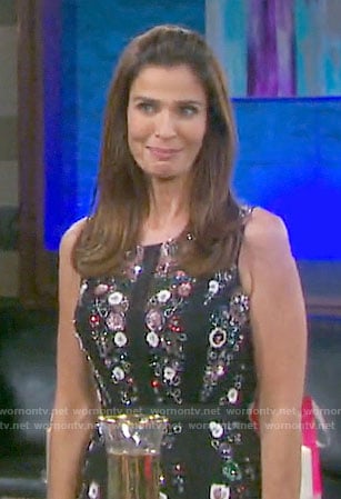 Hope's floral embellished dress on Days of our Lives