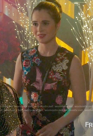 Bay's bird embroidered dress on Switched at Birth