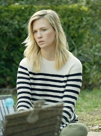 Melissa's striped sweater on Last Man on Earth