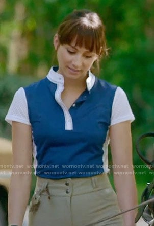 Spencer's riding outfit on Pretty Little Liars