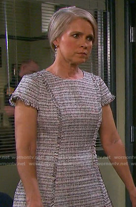 Jennifer's tweed dress on Days of our Lives