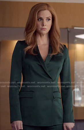 Donna's green blazer on Suits