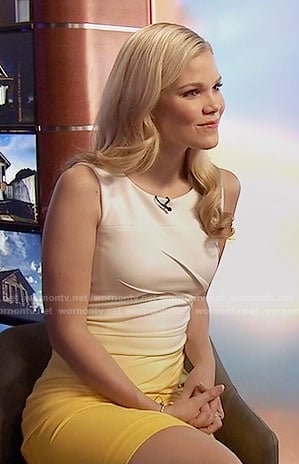 Dani's yellow ombre dress on Being Mary Jane