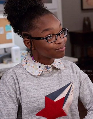 Diane's star print sweater on Black-ish