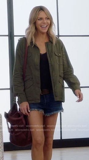 Mickey's green jacket on The Mick