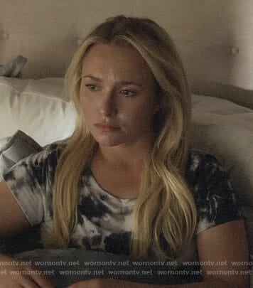 Juliette's tie dye tee on Nashville