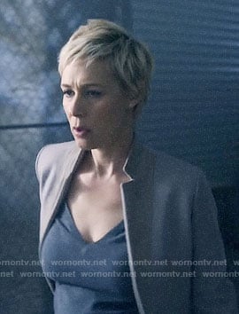 Bonnie's grey coat on How to Get Away with Murder