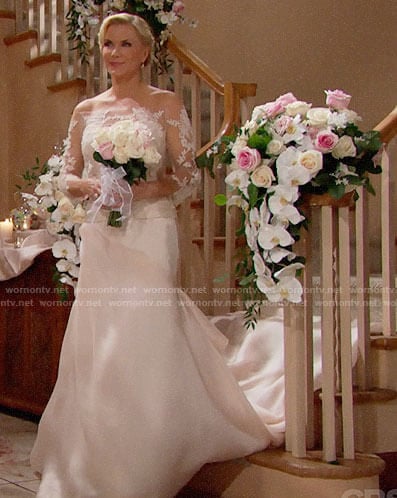Brooke's wedding dress on The Bold and the Beautiful