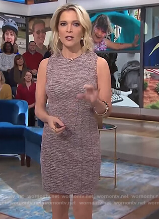Megyn's tweed mini dress on Megyn Kelly Today