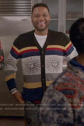 Andre's sun cardigan on Black-ish