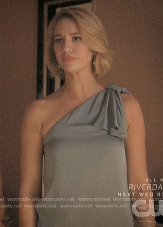 Petra's grey one-shoulder top one Jane the Virgin on Jane the Virgin