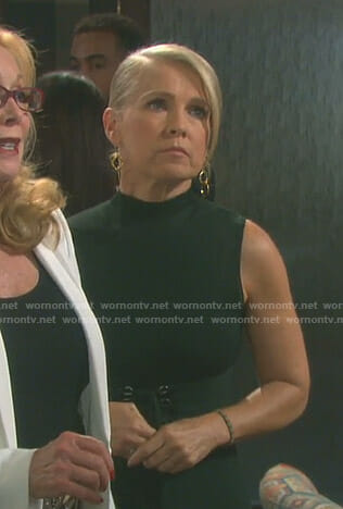 Jennifer's green corset dress on Days of our Lives