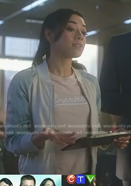 Ella's pink Dreamer t-shirt on Lucifer