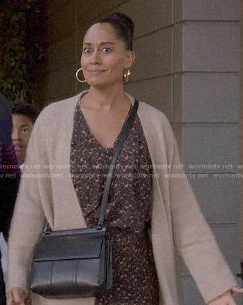 Bo's leopard print jumpsuit on Black-ish