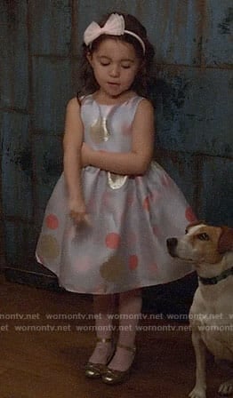 Ruth's polka dot dress on New Girl