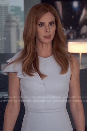 Donna's light blue ruffled dress on Suits