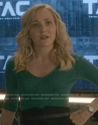 Marissa's high waisted pencil skirt on Bull