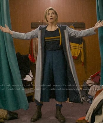 The 13th Doctor's outfit on Doctor Who