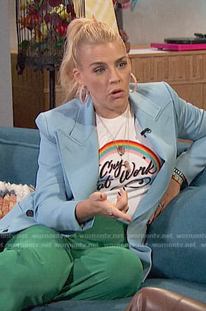 Busy's I Cry at Work t-shirt on Busy Tonight