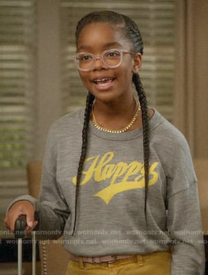 Diane's Happy sweater on Black-ish