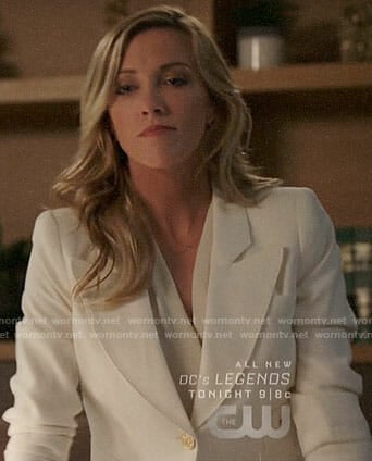 Laurel's white blazer on Arrow