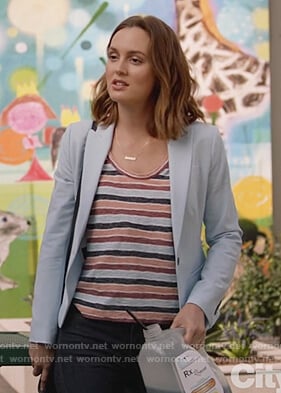 Angie's striped tee on Single Parents