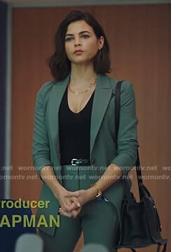 Julian's grey suit on The Resident