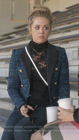 Lucy's blue tweed jacket on Charmed