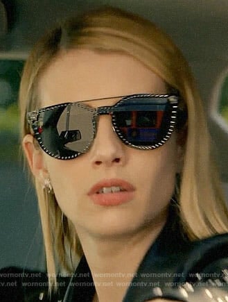 Madison's studded sunglasses on American Horror Story: Apocalypse