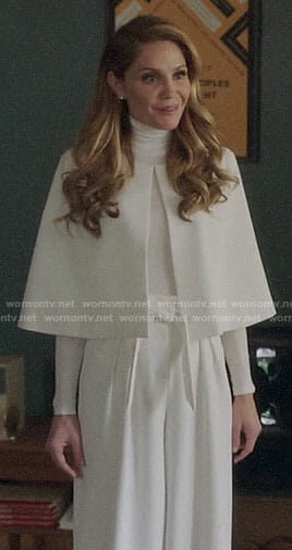 Charity's white cape on Charmed