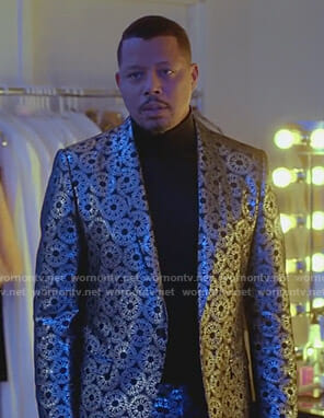 Lucious's metallic suit on Empire
