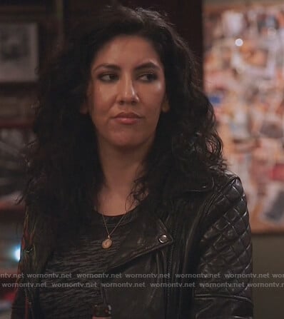 Rosa's grey t-shirt on Brooklyn Nine-Nine