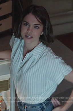 Callie's striped shirt on Good Trouble