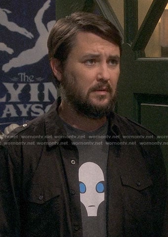 Wil Wheaton's Swangee / Alien t-shirt on The Big Bang Theory