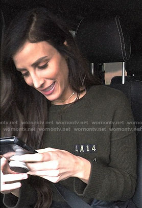 Kelly's LA14 sweater on Very Cavallari