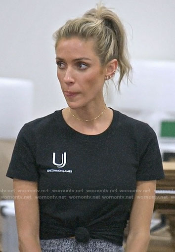 Kristin's Uncommon James t-shirt on Very Cavallari