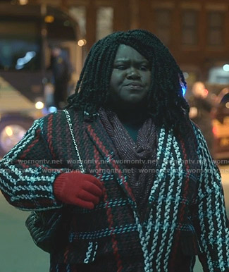 Becky's plaid coat on Empire