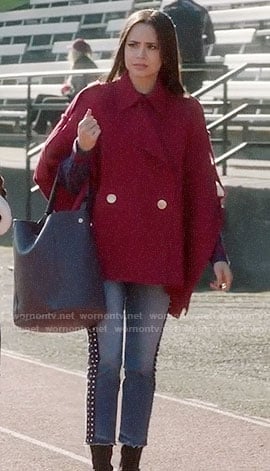 Ava's red cape on Pretty Little Liars The Perfectionists