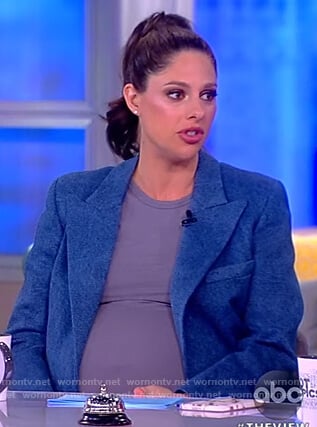 Abby's blue blazer on The View