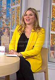 Jenna's yellow blazer on Today