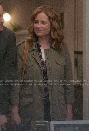 Lena's army jacket on Splitting Up Together